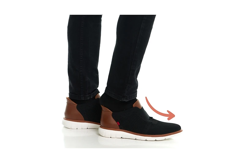 Marc Joseph New York South Street Mens Hands-Free Slip On Technology Lightweight Mesh Oxfords