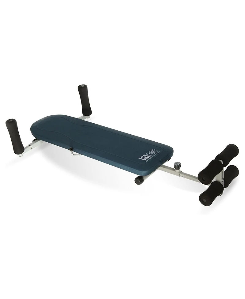 Stamina Products InLine Traction System Joints and Back Stretch Bench, Blue Gray