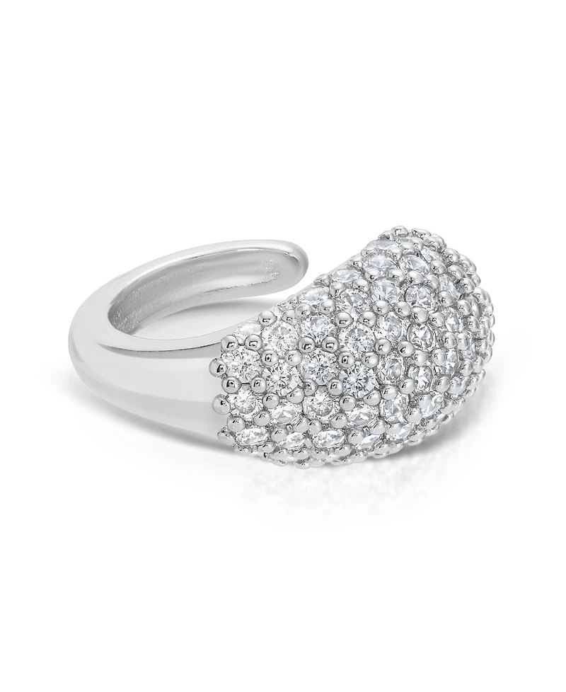 Ettika Pave Cuff Earrings