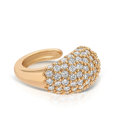 Ettika Pave Cuff Earrings