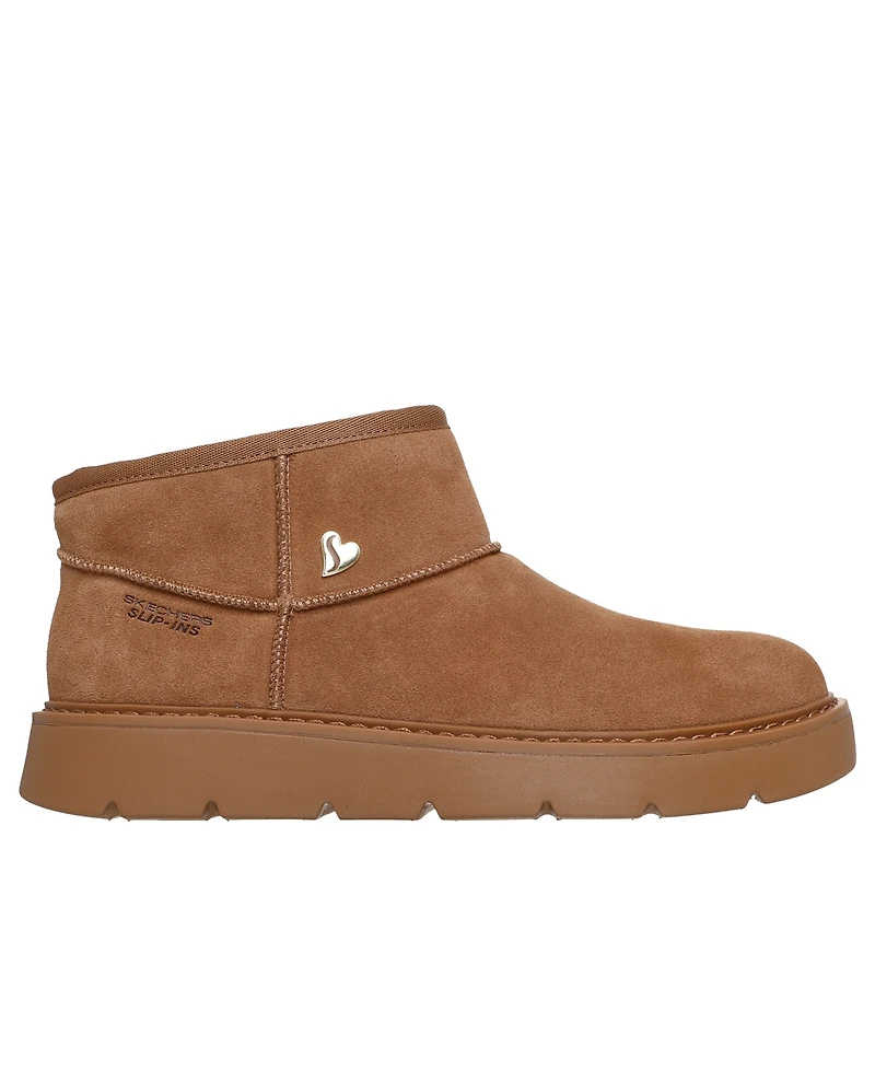 Skechers Women's Slip-Ins: Keepsakes Cozy - Mini Boots from Finish Line