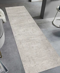 Mink Home Alloy ALL343 2'6"x8' Runner Area Rug
