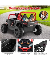 12V Kids Ride on Truck with Parental Remote 3 Speeds & Reverse Forward Function