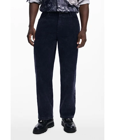 Desigual Men's Washed corduroy trousers