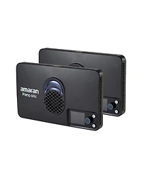 amaran Pano 60c 60W Rgbww Led 2-Light Panel Kit, Charcoal