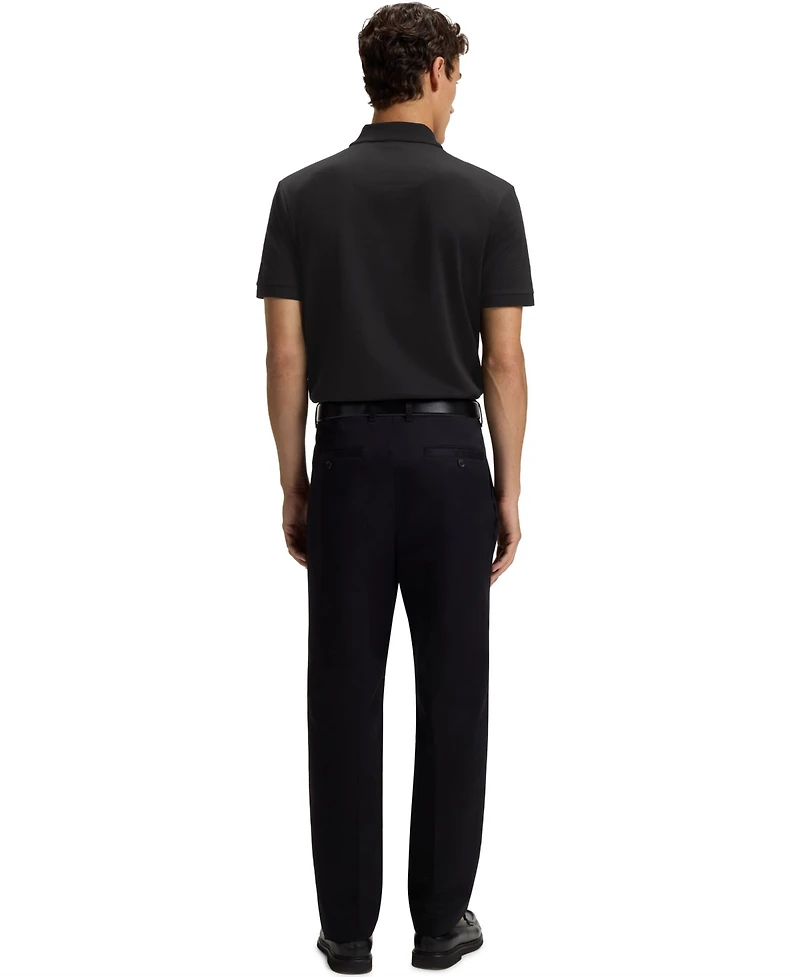 Boss by Hugo Men's Mercerised-Cotton Polo Shirt