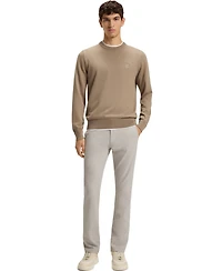 Boss by Hugo Boss Men's Patterned Stretch Fabric Slim-Fit Pants