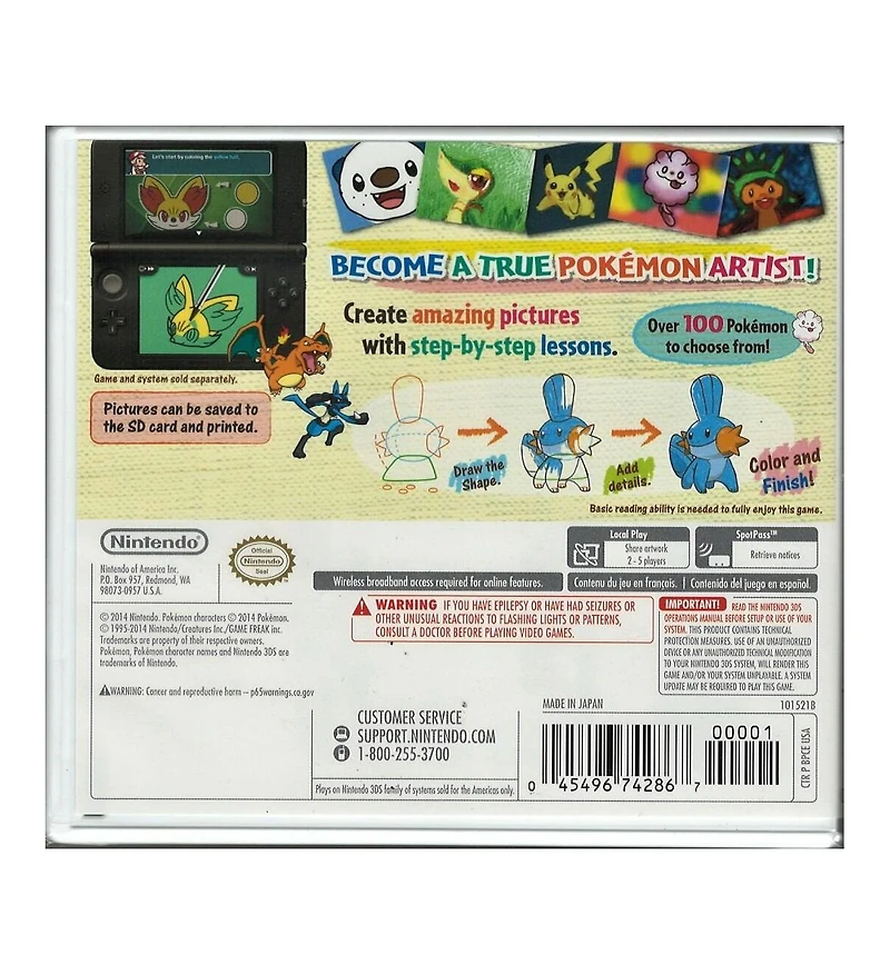 Nintendo Pokemon Art Academy