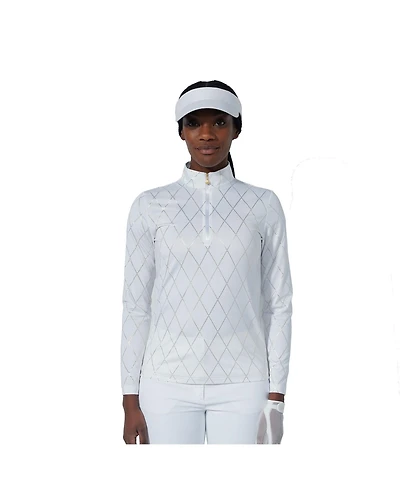 Daily Sports Women's Tempo Half-Zip Long Sleeve Golf Shirt