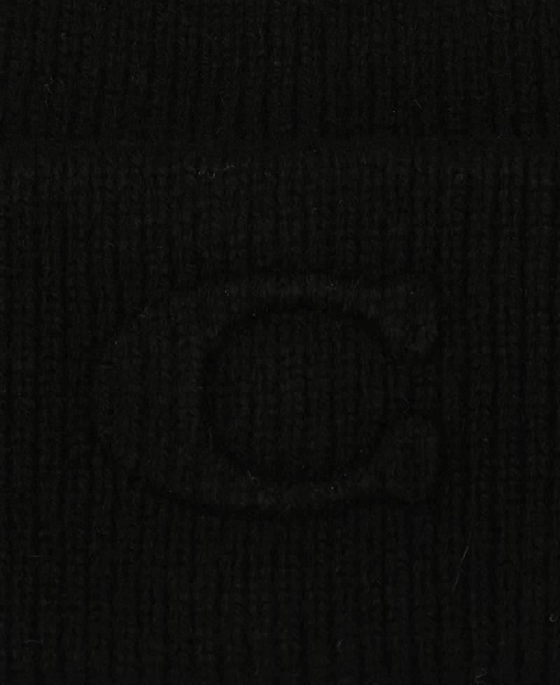 Coach Women's Embossed C-Knit Beanie Hat