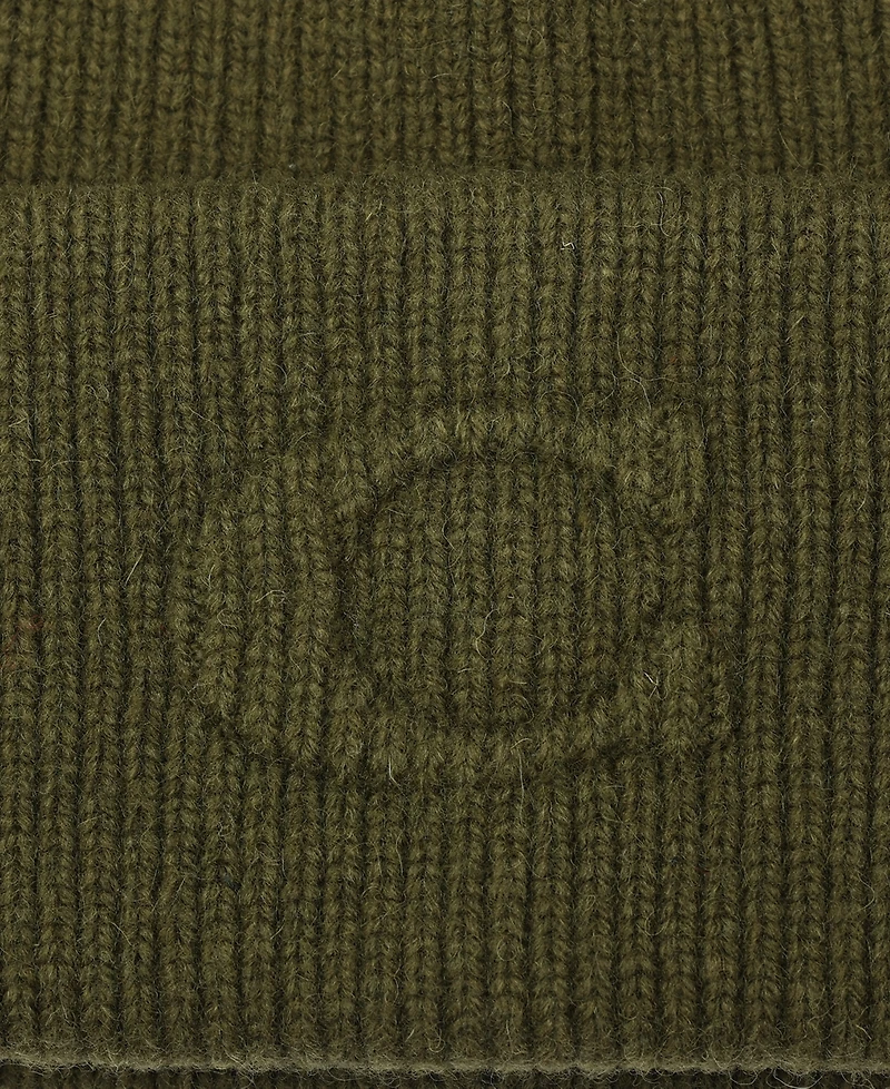 Coach Women's Embossed C-Knit Beanie Hat