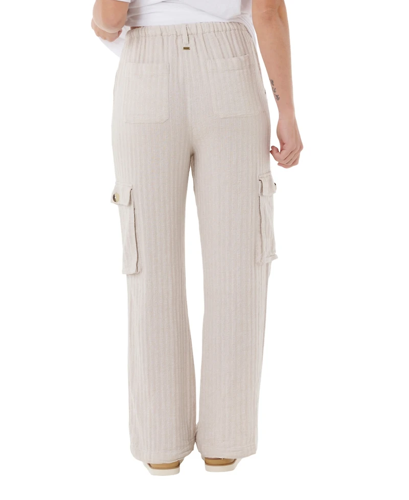 Rip Curl Women's Oceanic Textured Relaxed Fit Pants