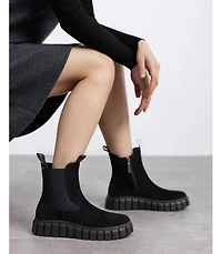 Xti Women's Comfort Chelsea Suede Booties Refresh Collection By