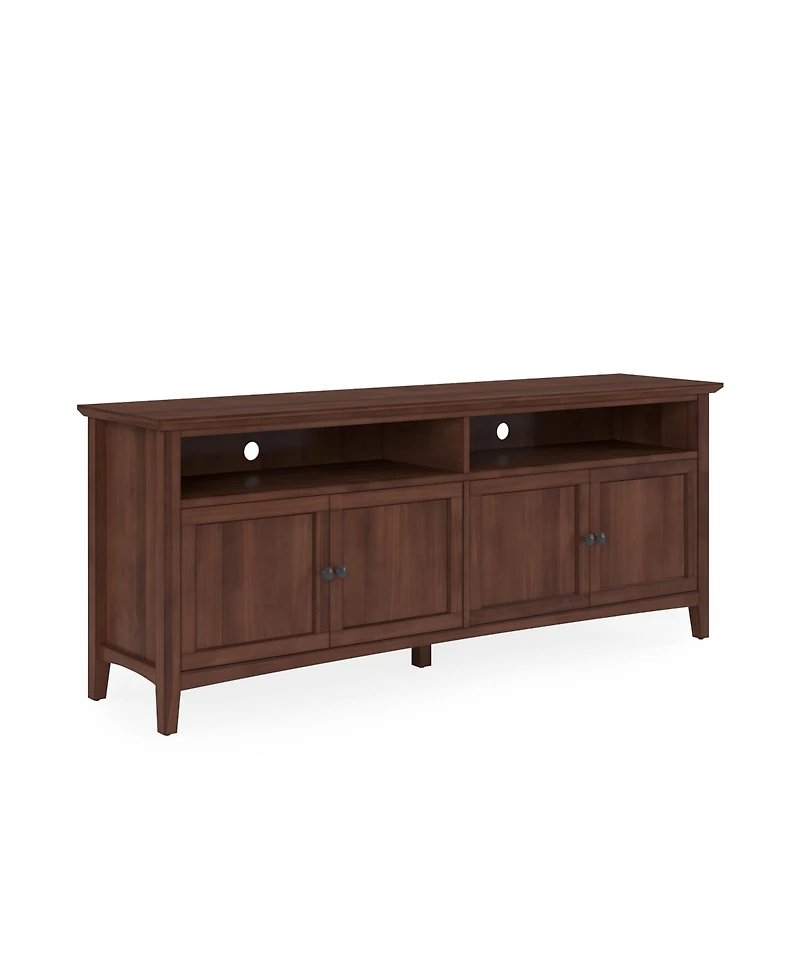 Furniture 74" Hedworth Wood Entertainment Console Drawer