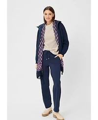 Olsen Women's Chenille Novelty Mock Neck Sweater