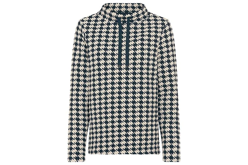 Olsen Women's Houndstooth Jersey Top