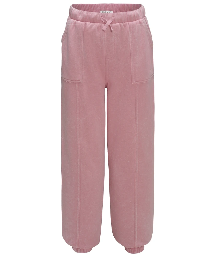 Roxy Girls 7-16 Shoreline Logo Embroidered Joggers