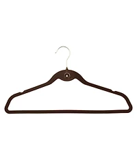 Trio Essentials 20PK Heavy Duty Velvet Hangers with Cascade Hook