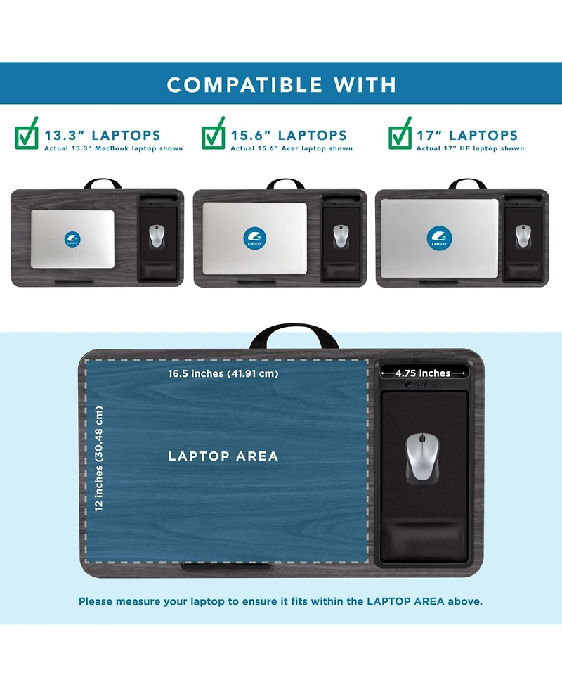 Lapgear Elevation Pro Lap Desk