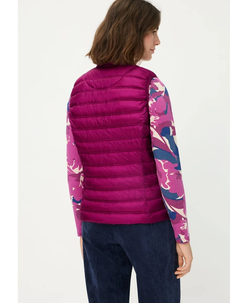 Olsen Women's 2-in-1 Reversible Quilted Vest