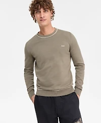 Hugo Boss Men's San Cassius Long-Sleeve Crewneck Sweater