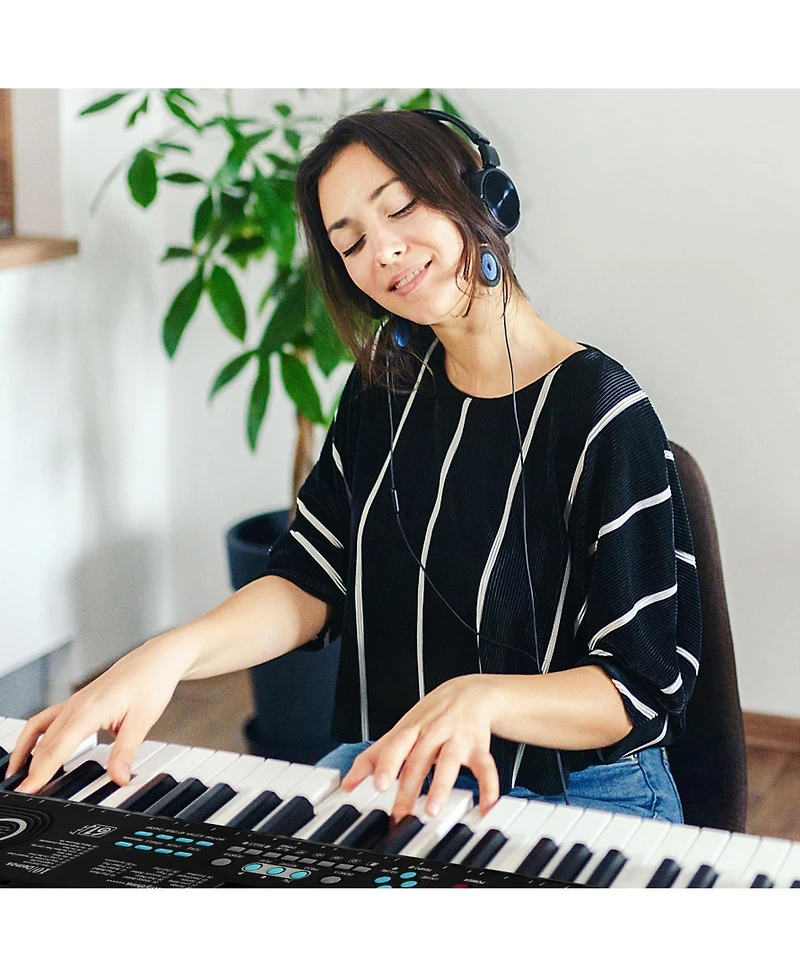 Mecale 61 Key Electric Portable Digital Keyboard Piano for Beginner