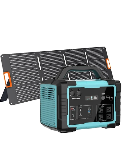 Mondawe 1800W Portable Power Station with 200W Foldable Solar Panel