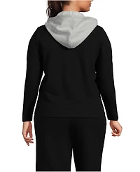 Lands' End Plus Long Sleeve Starfish Jacket