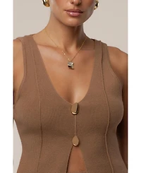 Jluxlabel Women's Soft Sands Knit Skirt Set