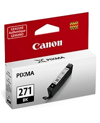 Canon Cli-271 Black Ink Tank for Select Pixma Mg, Ts Series Printers - 6.5ml
