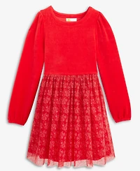 Epic Threads Girls 5-20 Printed Tulle Dress, Macy's Exclusive