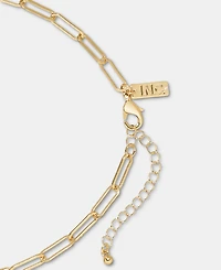 I.n.c. International Concepts Color Crystal & Imitation Pearl Heart Pendant Necklace, 16" + 3" extender, Macy's Exclusive