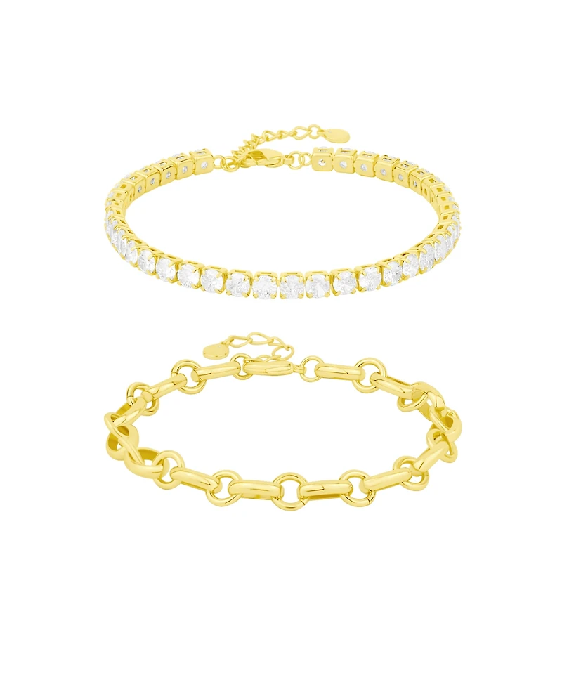 And Now This Cubic Zirconia Bracelets