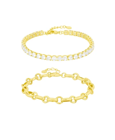 And Now This Cubic Zirconia Bracelets