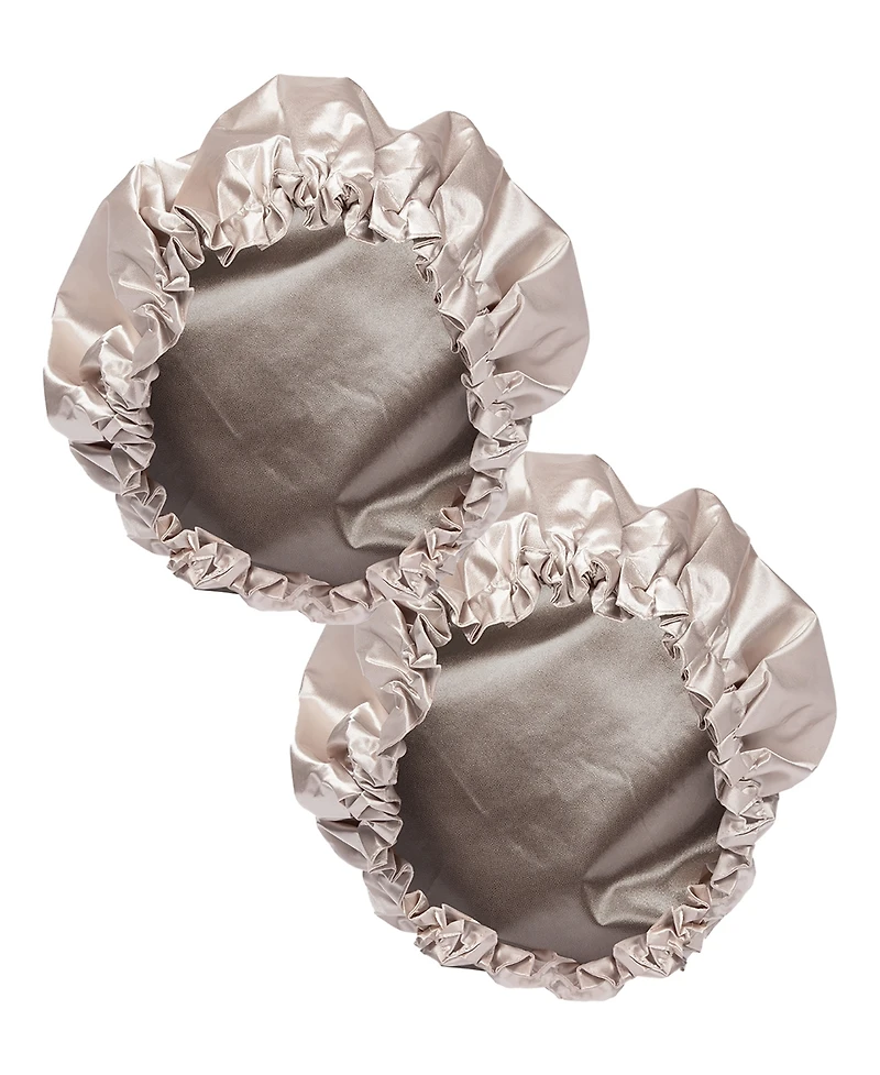 Night 2-pack Satin Shower Cap