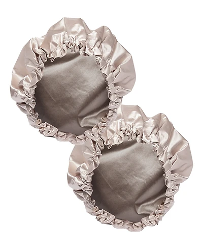 Night 2-pack Satin Shower Cap