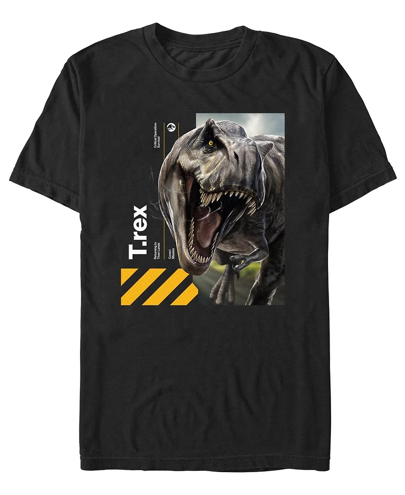 Fifth Sun Men's Jurassic World Rebirth Crewneck T-Shirt