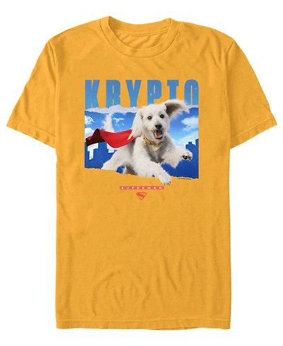 Fifth Sun Men's Superman 2025 Krypto Crewneck T-Shirt