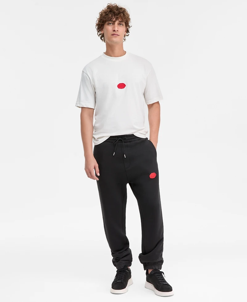 Hugo Boss Dilvano Relaxed Fit Wax Logo Drawstring Joggers