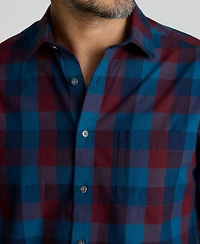 UNTUCKit Men's Regular Fit Wrinkle-Free Kaiser Button Up Shirt