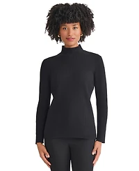 Jones New York Petite Sutton Mock Neck Sweater