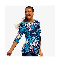 Calypsa Plus Size Gia Swim Tunic