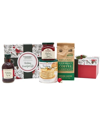Stonewall Kitchen Holiday Breakfast Gift Set, 4 Piece