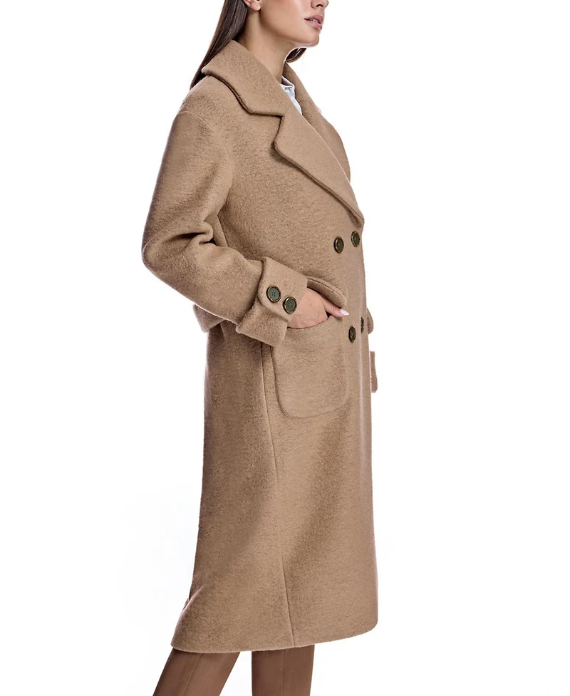 Julia & Stella by Maximilian Women's Wool Wrap Coat