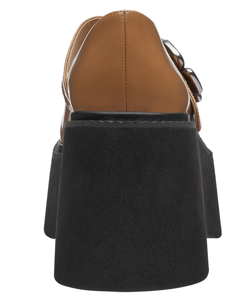 Coach Women's Tea Rose Platform Mary Janes