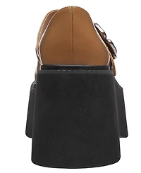 Coach Women's Tea Rose Platform Mary Janes