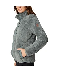 Free Country Women's Sherpa Butter Pile Button Front Jacket