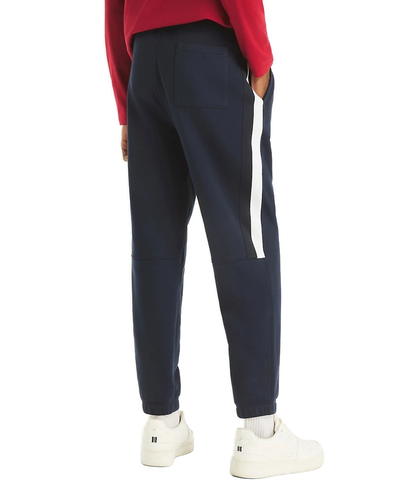 Nautica Men's Fleece Side Knit Tape Elasticated Hem Jogger