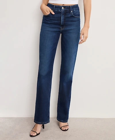 Good American Women's Straight-Fit Jeans