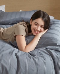 510 Design Logan Woven Striped 7-Pc. Comforter Set, California King